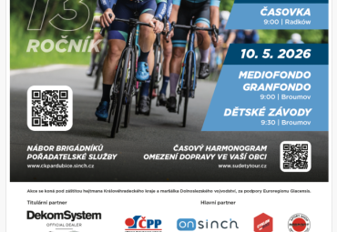 Sudety Tour 9.5. - 10.5. 2026