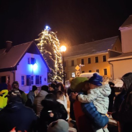 Rozsvícení vánočního stromu v Jívce 1.12.2023