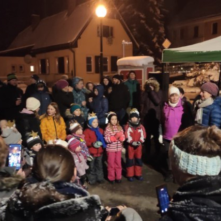 Rozsvícení vánočního stromu v Jívce 1.12.2023
