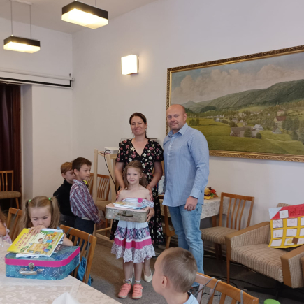 Slavnostní rozloučení s předškoláky z Mateřské školy 26.6.2024