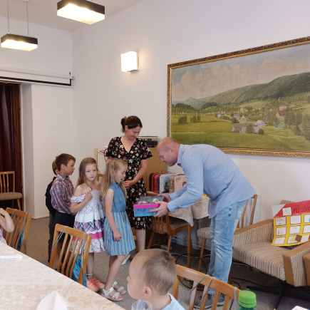 Slavnostní rozloučení s předškoláky z Mateřské školy 26.6.2024