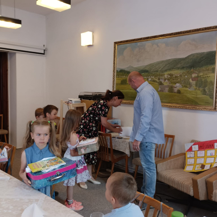 Slavnostní rozloučení s předškoláky z Mateřské školy 26.6.2024