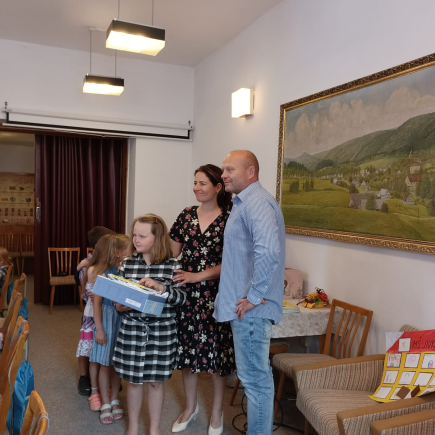 Slavnostní rozloučení s předškoláky z Mateřské školy 26.6.2024