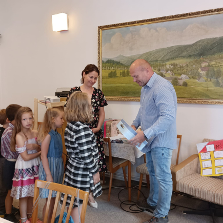 Slavnostní rozloučení s předškoláky z Mateřské školy 26.6.2024