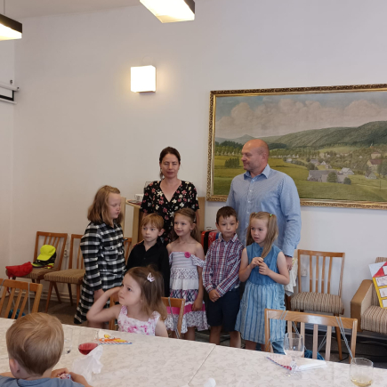 Slavnostní rozloučení s předškoláky z Mateřské školy 26.6.2024