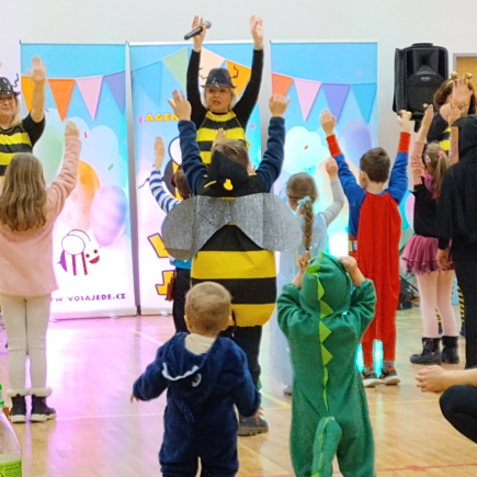 Dětský karneval v Jívce 1.3.2025