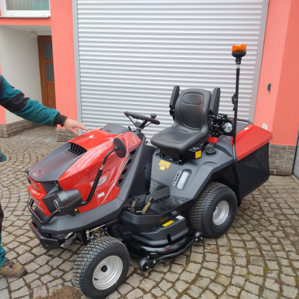 S novou technikou za krásnější obec